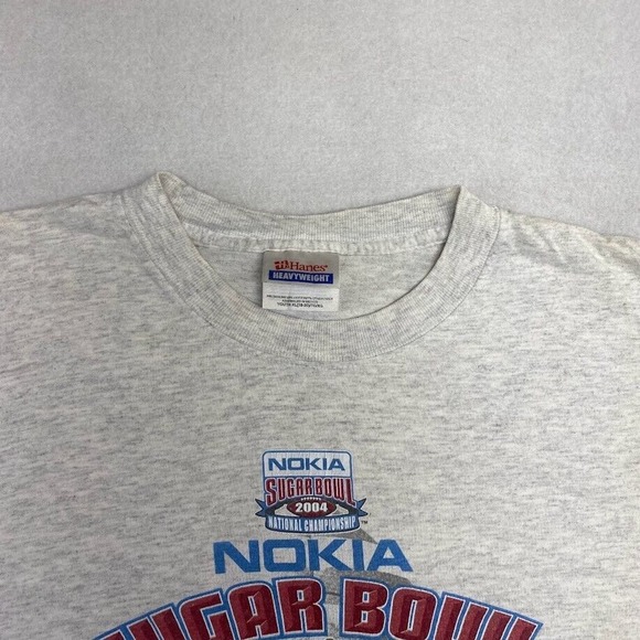 Kids Sugar Bowl Tigers LSU University Tee Thrifted Vintage Style Size XL - Picture 9 of 14